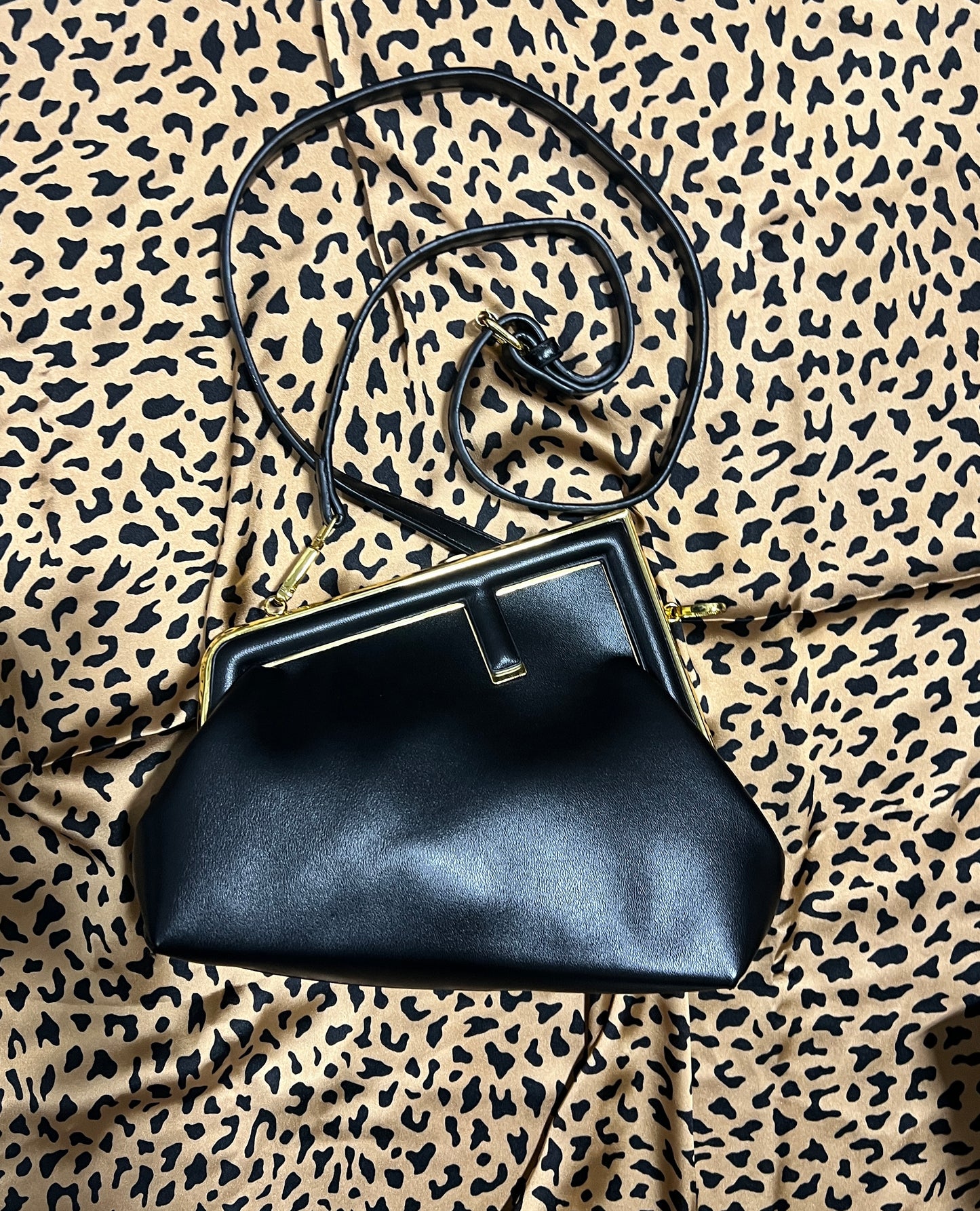 Luxe Inspired Bag - Black